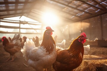 Chickens  Farm and Field