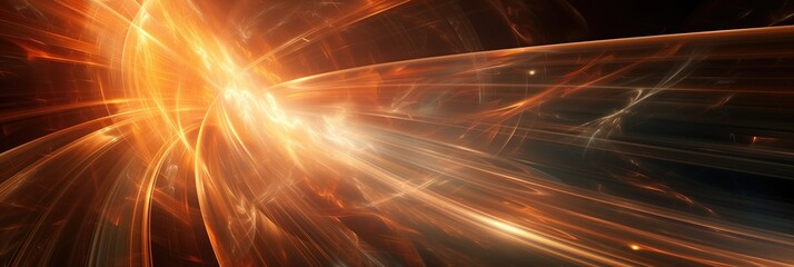 Abstract glowing light 3D digital technology background for science, education, technological processes, AI, digital storage neural networks, graphic and sound forms