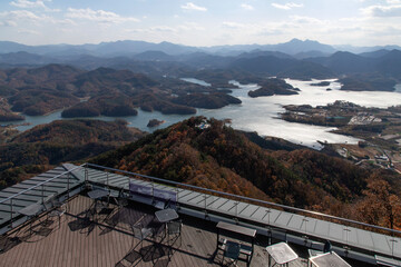 view from the top of mountain