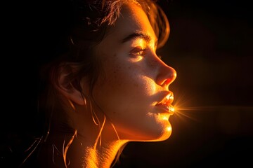 black and white portrait chiaroscuro lighting techniques