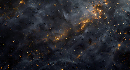 the galaxies are in the dark space