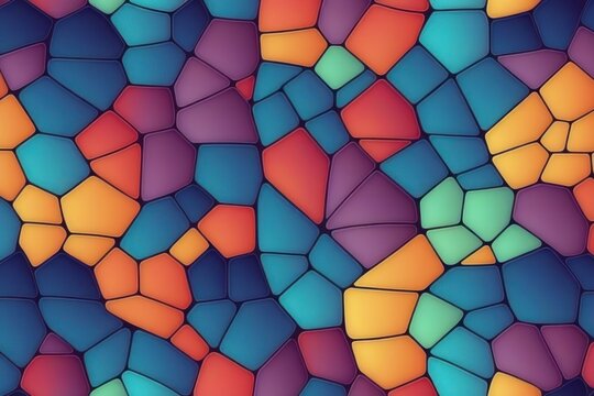 Fractile, seamless pattern.