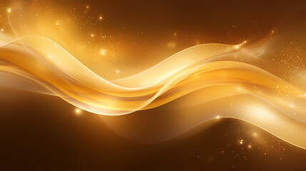 Award ceremony elegant background, stage scene design concept and golden luxury light