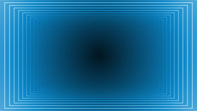 Royal blue color parallel lines 3d depth dark background, Royal blue lines loop able background