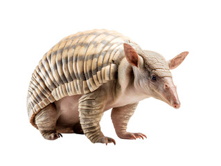 Armadillo, isolated on a transparent or white background