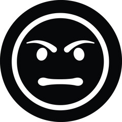 Face, angry icon 3