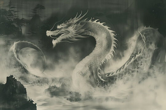 Chinesischer Loong Drache, China