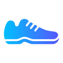 sneaker gradient icon
