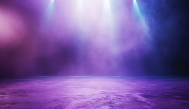 Mystical Purple Smoke on Dark Background. Abstract image of vibrant purple and pink smoke swirling over a dark surface, suggesting mystery or magic.

