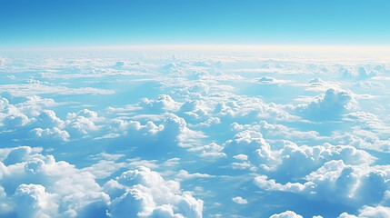 aerial view of clouds   high definition(hd) photographic creative image - obrazy, fototapety, plakaty