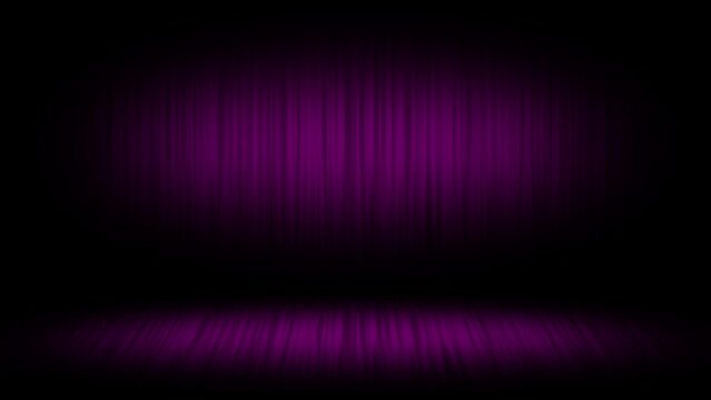 Pink color simple and classy dark empty room business background, elegant loop able background