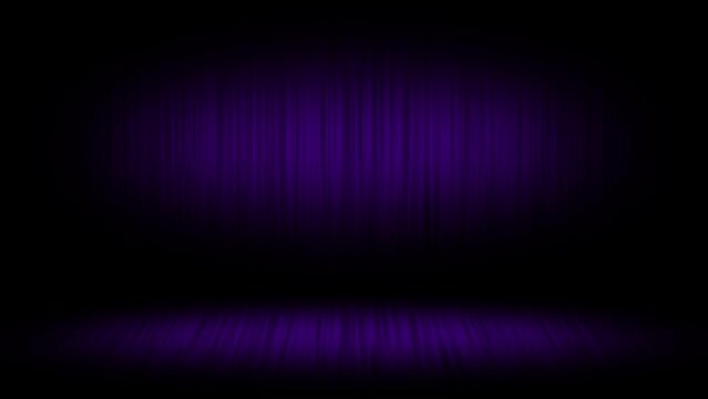 Purple color simple and classy dark empty room business background, elegant loop able background