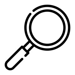 magnifier line icon