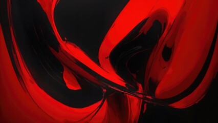 A colorful and Red abstract Painting background