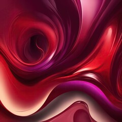 Vibrant colors and Maroon flowing smooth wave Background