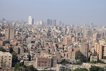 Fototapeta na wymiar Blick über Kairo