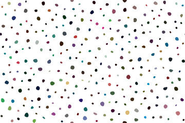 Pink Modern Christmas Frame. Abstract Eps Dot Concept. Color Pattern Baby Circle. Small Party Polka Background. Abstract Holiday Drop. Random Spot Birthday. Seamless Vector Dot. White Polka Dot.