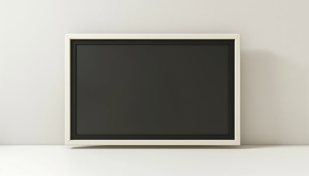 Empty Chalkboard Ready for Your Design