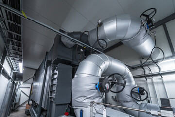 Lithium bromide absorption heat pump in a power plant