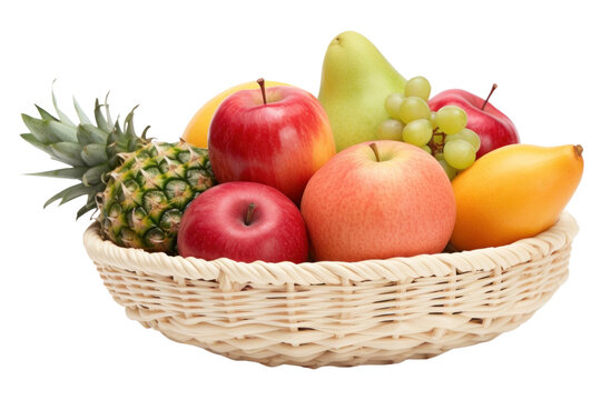 PNG Fruit basket pineapple plant food.