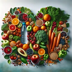 wellness concept of healthy eating