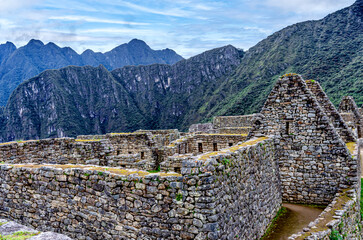 Machu Picchu is Inca citadel located in the Eastern Cordillera of southern Peru