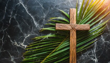 Palm Sunday Concept 
