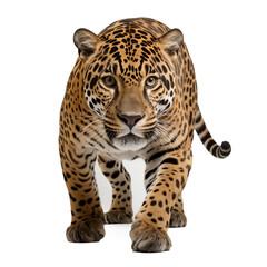 Obraz premium Jaguar on a transparent background.