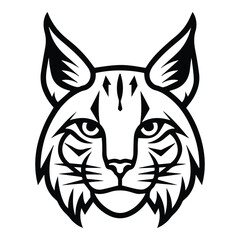 Bobcat Flat Icon Isolated On White Background