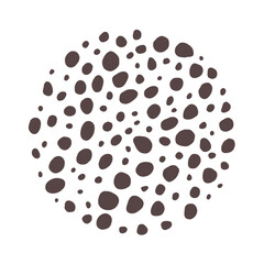 Pattern ornament texture in circle