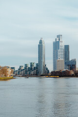 Fototapeta na wymiar Cityscape of London from the Thames