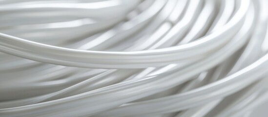 Tripling the Impact: White Wires, Isolating Isolations, and Bright White Wires for Maximum Efficiency - obrazy, fototapety, plakaty
