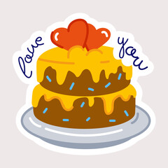 Valentine Cake 