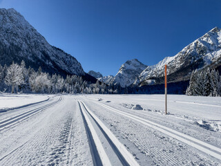 Cross-country ski trail in Pertisau am Achensee © René Notenbomer