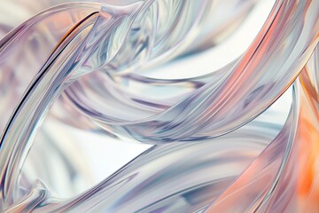Chromatic Whirlwind: A Vivid glass abstract colorful lines Close-Up With Blurred Surroundings background