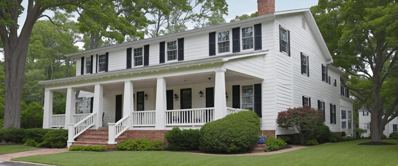 American classic home and house designs.  