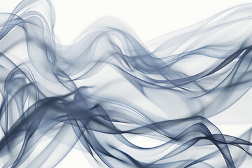 smoke on white background with blue smoke vector rekl