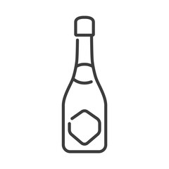 champagne icon design vector template