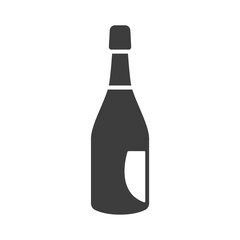 champagne icon design vector template