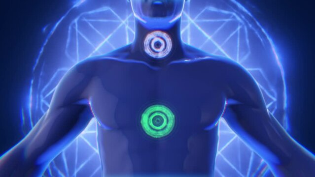 Human Chakra Points