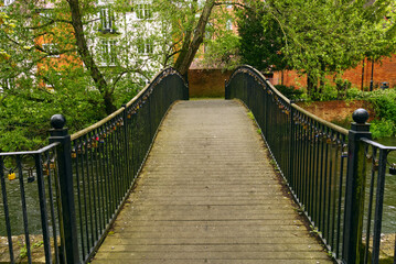 Fototapeta na wymiar Brücke über den Fluss Avon in Salisbury - England