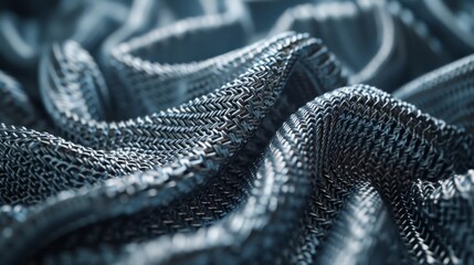 texture of a chainmail shirt