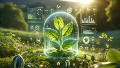 Joyful LCA: Sprout of Sustainability in Harmonious Nature-Tech Blend