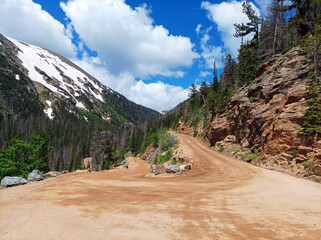 Road in the mountains