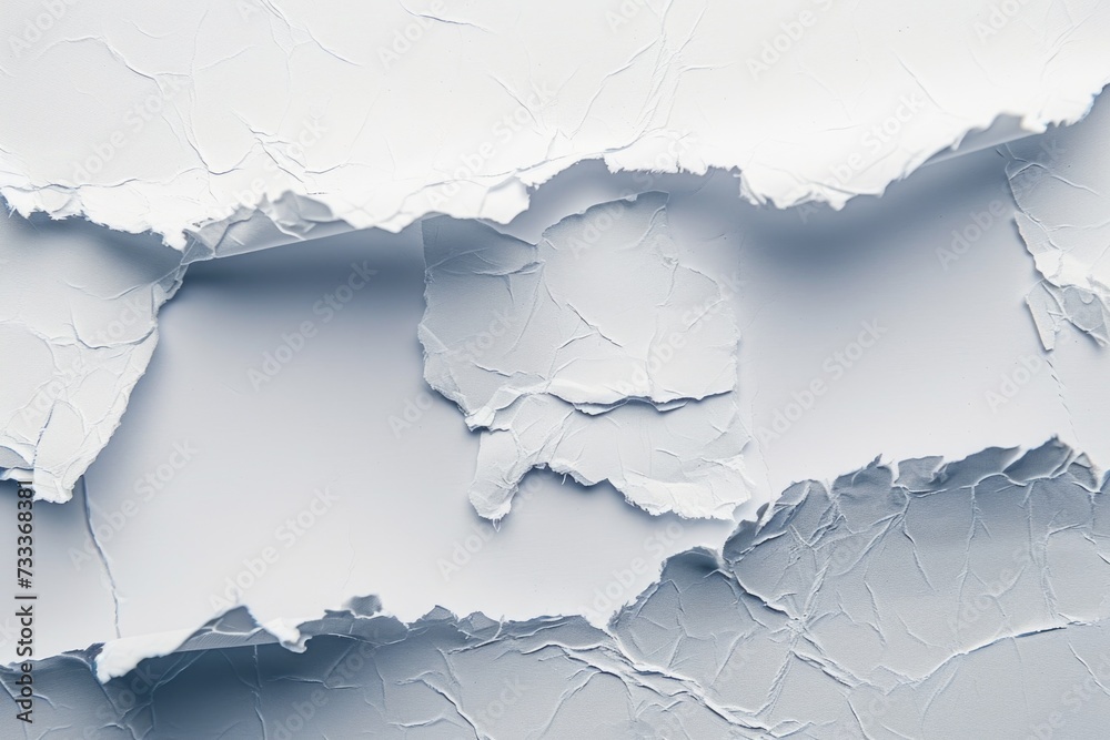 Poster a detailed close-up of a piece of white paint. perfect for architectural projects or diy tutorials
