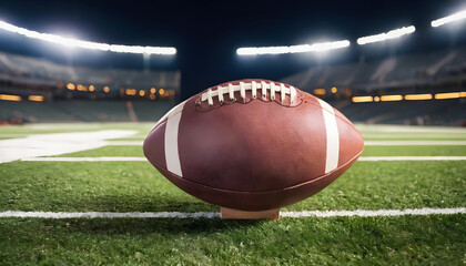 Obraz premium american football field