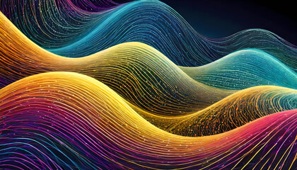 energy of fractal realms waves