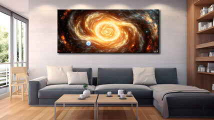 "Galactic Symphony: A Celestial Journey through the Milky Way"