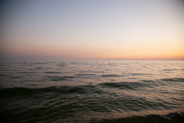 Obraz premium sunset over the sea