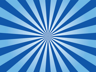 abstract blue sunburst pattern background for modern graphic design element. shining ray cartoon with colorful for website banner wallpaper and poster card decoration